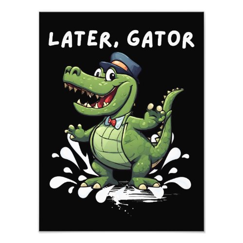 Later Gator Photo Print