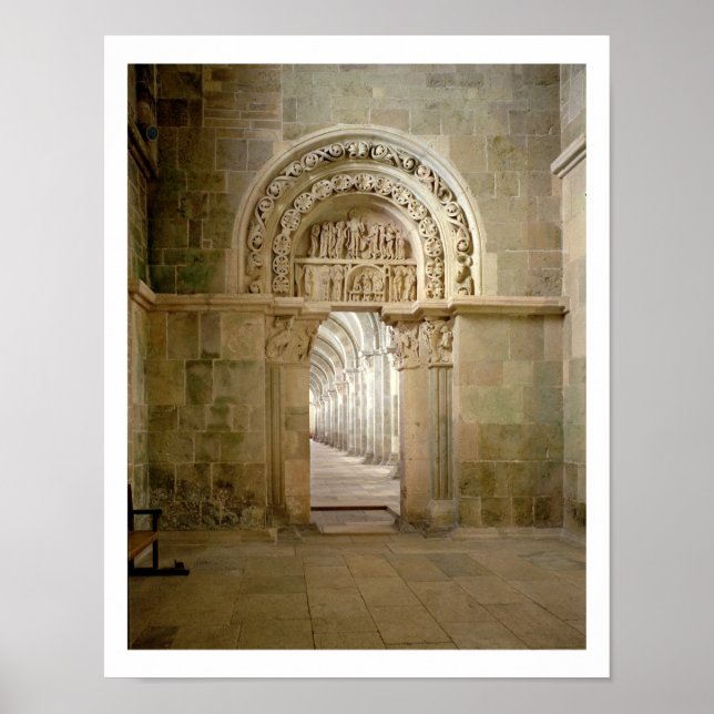 Lateral Portal, c.1125 (photo) Poster (Front)