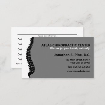 Lateral Spine Chiropractor Multiple Appointment by chiropracticbydesign at Zazzle