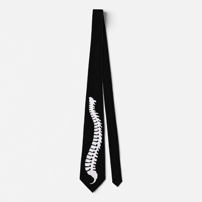 Lateral Spine Chiropractor Tie (Front)