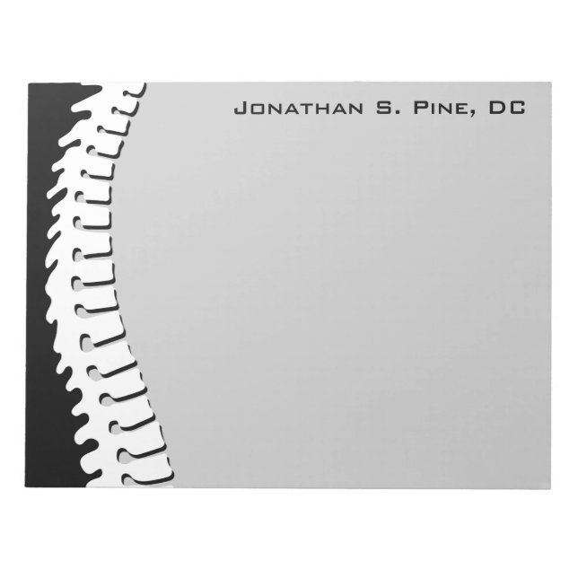 Lateral Spine Doctor Large Notepad (Front)
