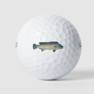 Lateral Striped Pike Cichlid Golf Balls