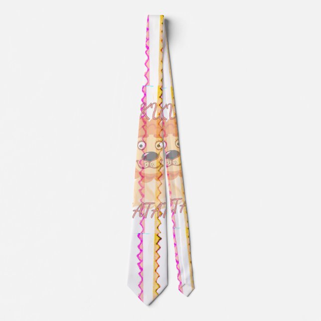 Lates Businesses special events funny Brave Lion Neck Tie (Front)
