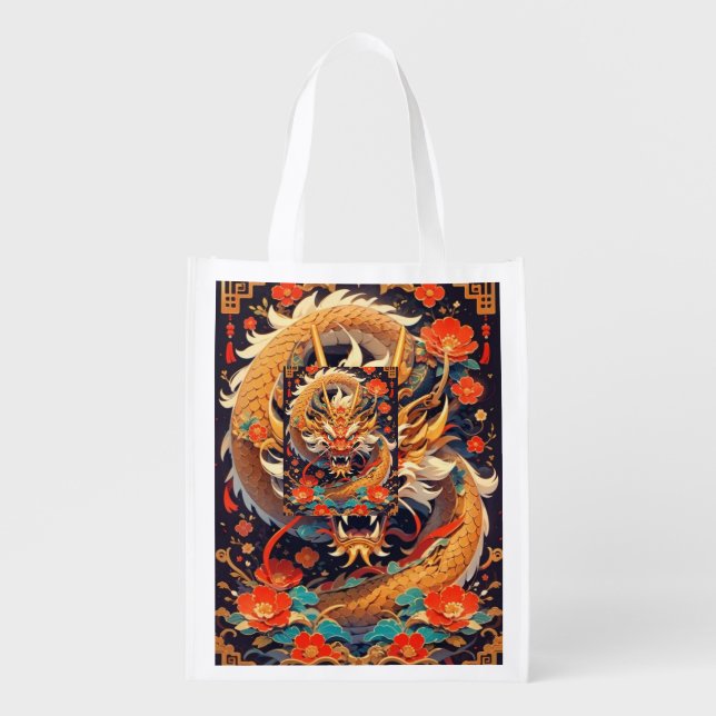 Latest  2024  Dragon  Year  Good  Luck Bag (Front)