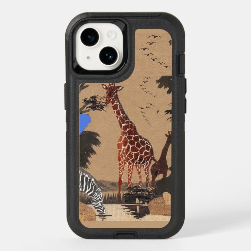 Latest African Animals Birds Migration lands OtterBox iPhone 14 Case