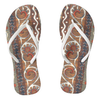 Latest African Fashion Colors Traditional Design Flip Flops