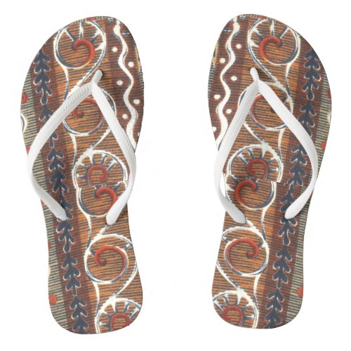Latest African Fashion Colors Traditional Design  Flip Flops