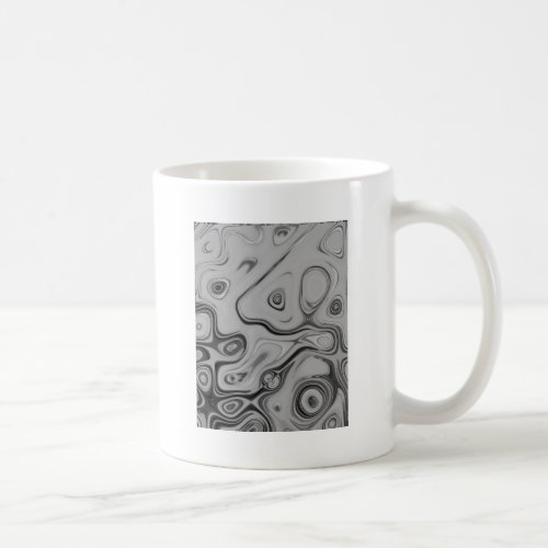 Latest Ash gray Art pattern Color Design Coffee Mug