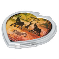 Latest Beautiful Kenya Safari Compact Mirror