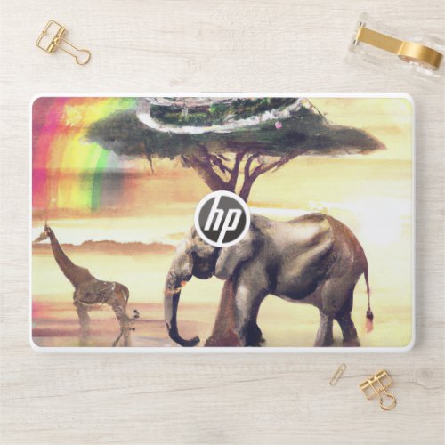 Latest Beautiful Lovely amazing Kenyan Wild Animal HP Laptop Skin