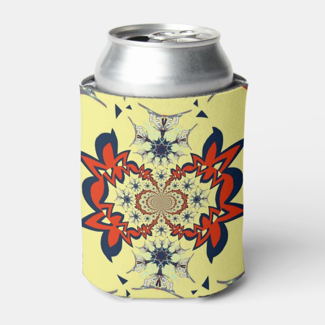 Latest beautiful motif personalized color design can cooler (Can Front)