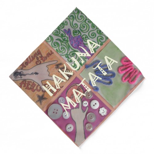 Latest Colorful cute amazing work of art  Bandana