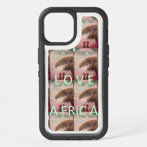 Latest cote Heritage I love Africa iPhone 15 Case