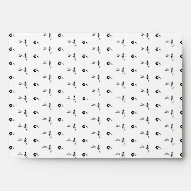 latest Custom Text Logo  Envelopes (Front)