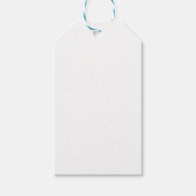Latest Custom TextLogo Gift Tags (Front)