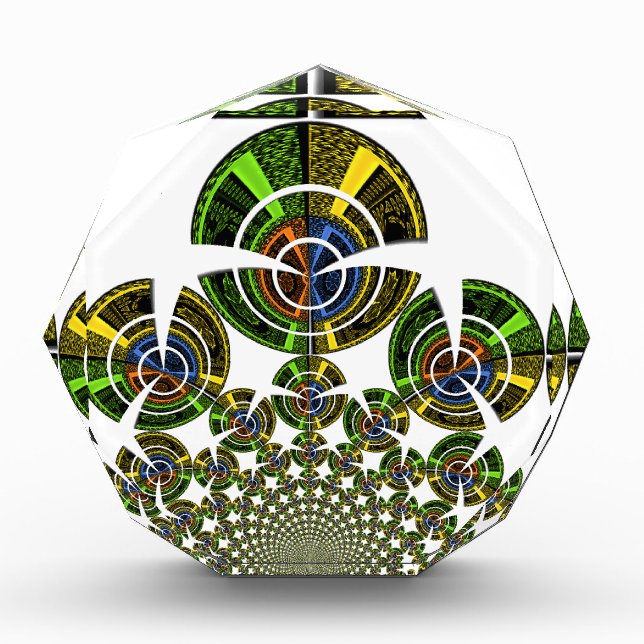 Latest edgy African Maasai Tribal culture pattern  Award (Front)