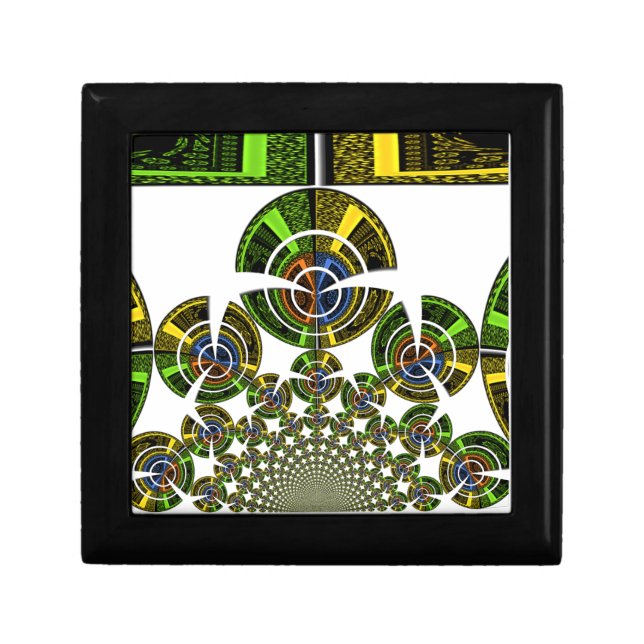 Latest edgy African Maasai Tribal culture pattern  Keepsake Box (Front)