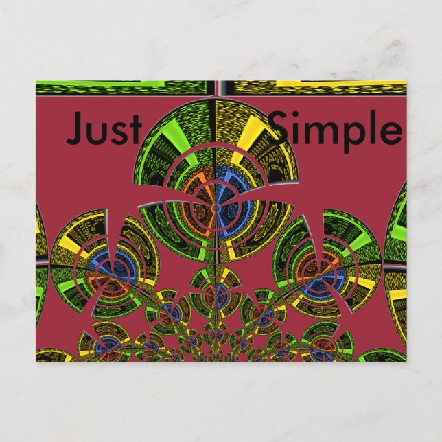 Latest edgy African Maasai Tribal culture pattern  Postcard (Front)