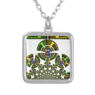 Latest edgy African Maasai Tribal culture pattern  Silver Plated Necklace