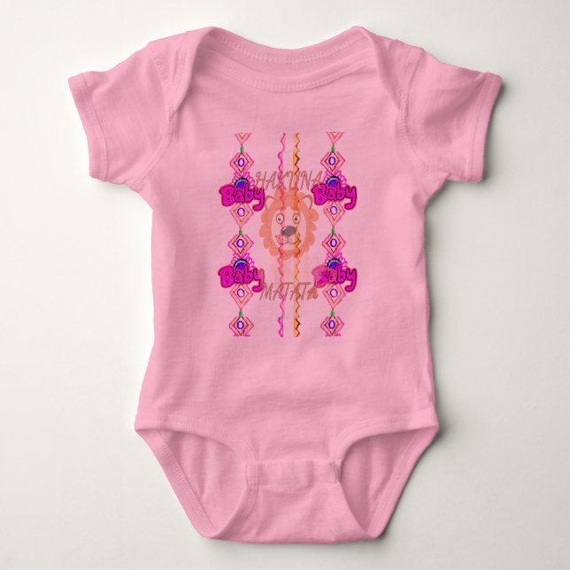 Latest Fun Baby Lion Bodysuit (Front)