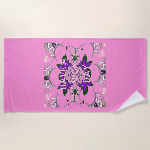Latest Have a Nice bright Day Beach Towel