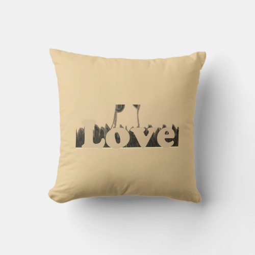 Latest Home Love all with compassion Throw Pillow