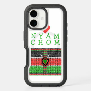 Latest I Love Kenya barbecue meat Nyama Choma iPhone 16 Case