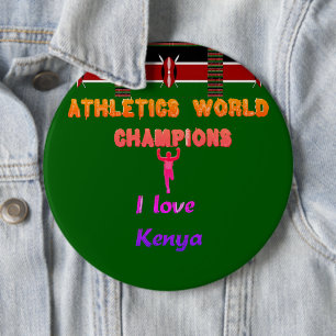 Latest Kenya Athletics Lovers Button