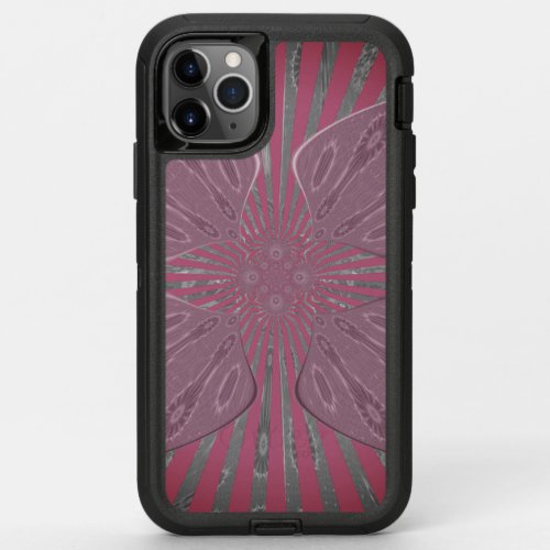 Latest Kenya Purple Shade Zebra Safari Print OtterBox Defender iPhone 11 Pro Max Case