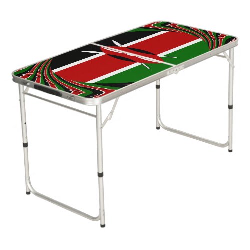 Latest Kenyan Fun Outdoor Sports Beer Pong Table