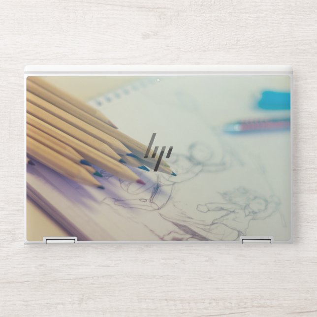 latest laptop case for hp brand. skin (Front)