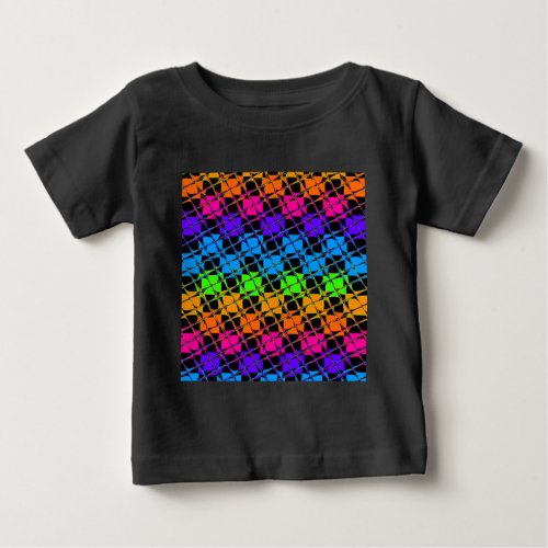 Latest lovely edgy colorful happy reflection desig baby T_Shirt