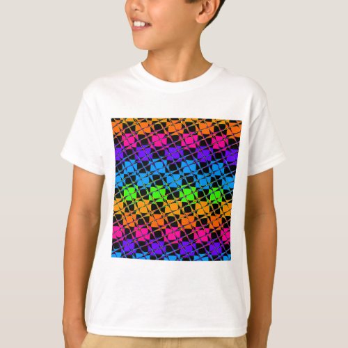 Latest lovely edgy colorful happy reflection desig T_Shirt