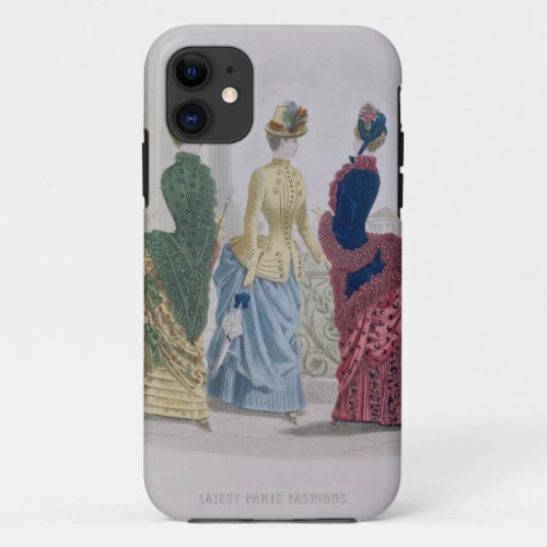 Latest Paris Fashions three day dresses in a fash iPhone 11 Case
