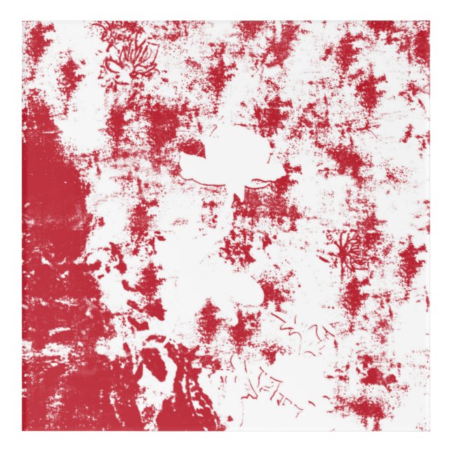 Latest personalize Text Logo Acrylic Wall Art (Front)