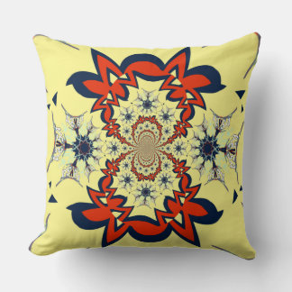 Latest Simple creamy elegant pattern Art design Throw Pillow