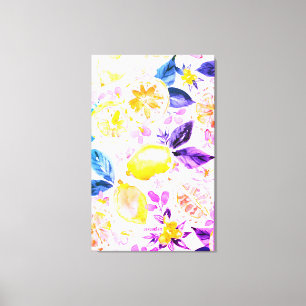 latest stylish lemonade exotic design canvas print