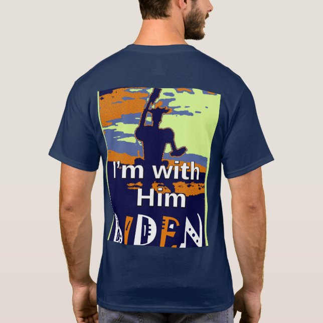 Latest USA Presidential Campaign Vote For Joe 2020 T-Shirt (Back)