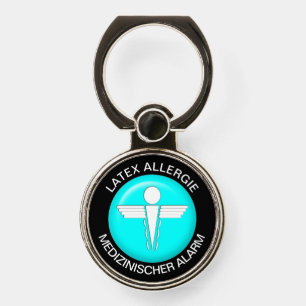 LATEX ALLERGIE Medical Alert - Phone Grip