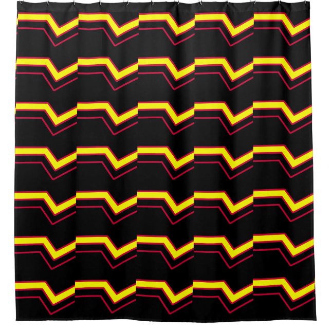Latex Pride Shower Curtain (Front)