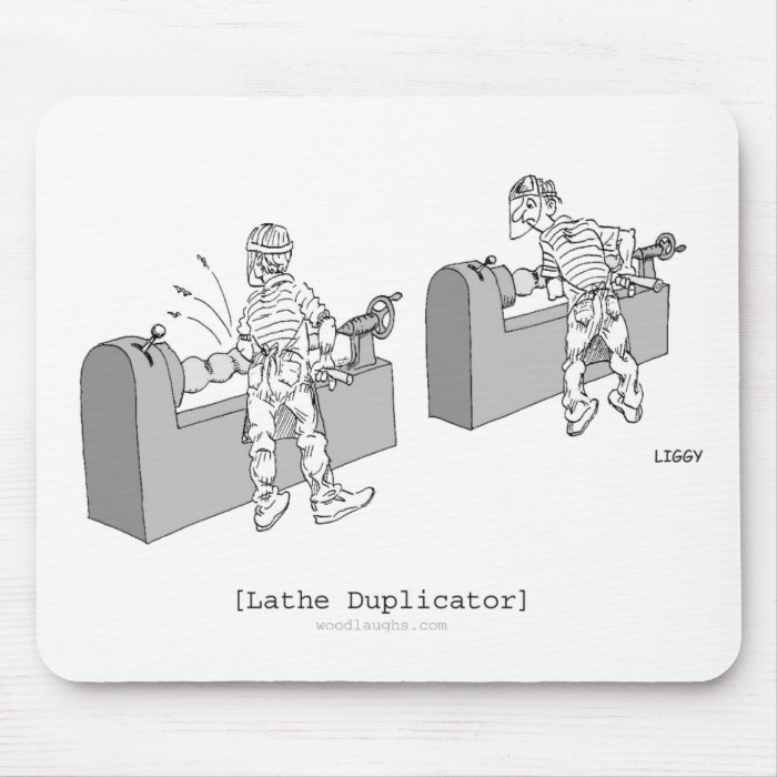 Lathe Duplicator Mousepad