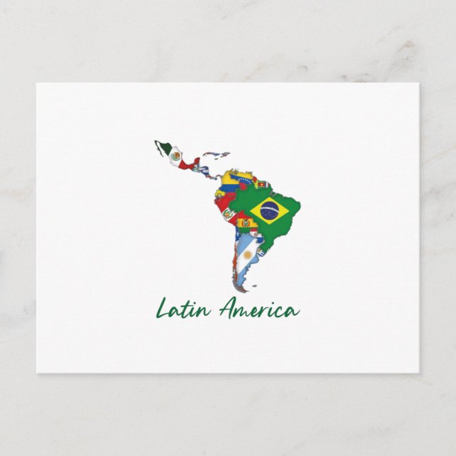 Latin America Postcard (Front)