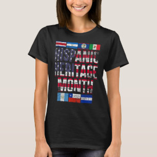 Latin American Culture Latino Hispanic Heritage Mo T-Shirt