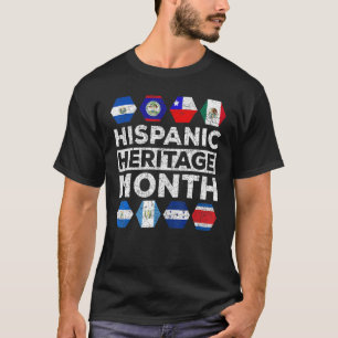 Latin American Culture Latino Pride Hispanic Herit T-Shirt