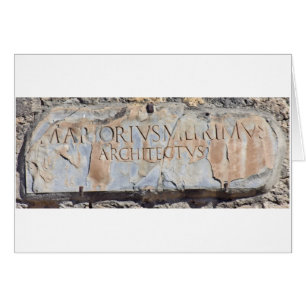 Latin Architect Cards