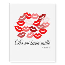 Latin-Catullus Five: 1,000 kisses