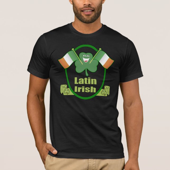 Latin Irish St. Patrick's T-shirt (Front)