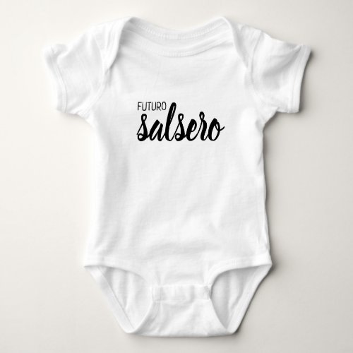 Latin Music Salsa Baby Bodysuit