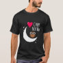 Latin Phrase Carpe Noctem Moon Stars Owl Carpe Noc T-Shirt