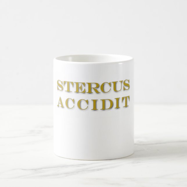 Latin phrase mug (Center)